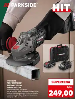Kaufland Szlifierka kątowa Parkside oferta