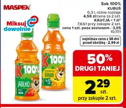 Carrefour Sok Kubuś oferta