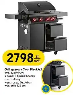Castorama Grill gazowy Cool Black 4.1 oferta