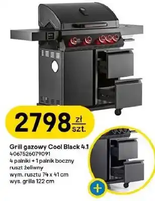 Grill gazowy Cool Black 4.1