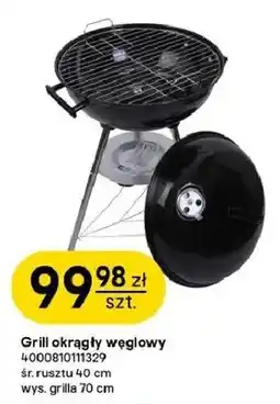 Castorama Grill okrągły węglowy oferta