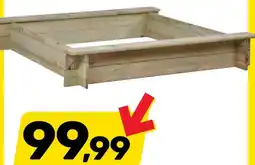 Bricomarche Piaskownica z dwiema ławeczkami oferta