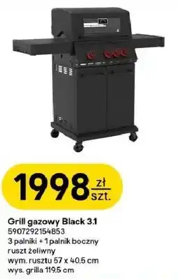 Castorama Grill gazowy Black 3.1 oferta