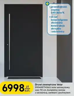 Castorama Drzwi zewnętrzne Velar oferta