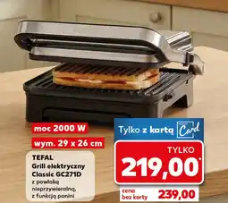 Kaufland Grill elektryczny Tefal oferta