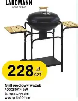 Castorama Grill węglowy wózek oferta