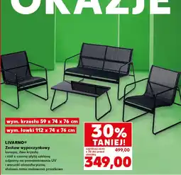 Kaufland Zestaw wypoczynkowy Livarno oferta