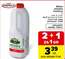 Carrefour Market Mleko Piątnica oferta