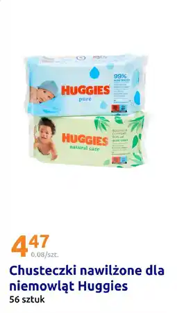 Action Chusteczki nawilżone dla niemowląt Huggies oferta