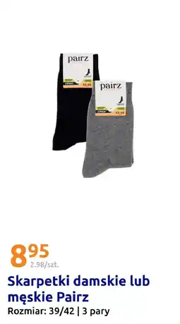 Action Skarpetki damskie lub męskie Pairz oferta