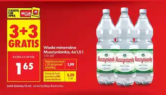 Biedronka Woda mineralna oferta