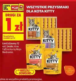Biedronka Wszystkie przysmaki dla kota oferta