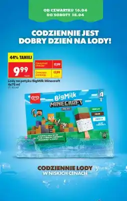 Biedronka Lody na patyku Minecraft oferta