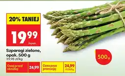 Biedronka Szparagi zielone oferta
