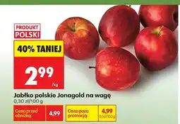 Biedronka Jabłko polskie Jonagold na wagę oferta