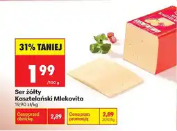 Biedronka Ser żółty Kasztelański Mlekovita oferta