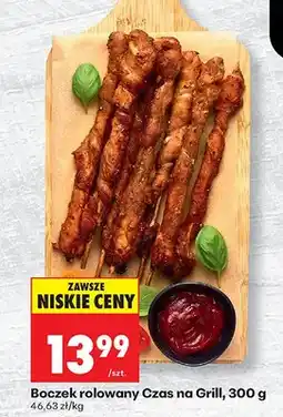 Biedronka Boczek rolowany Czas na Grill oferta