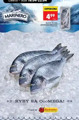 Biedronka Świeża dorada patroszona oferta