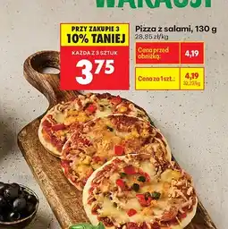 Biedronka Pizza z salami oferta