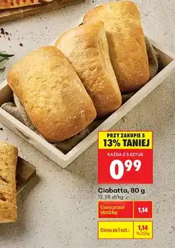 Biedronka Ciabatta oferta