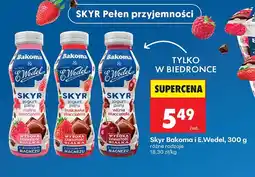 Biedronka Jogurt pitny Skyr różne rodzaje oferta