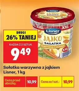 Biedronka Sałatka warzywna z jajkiem oferta