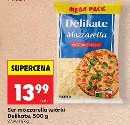 Biedronka Ser mozzarella wiórki oferta