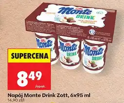 Biedronka Napój Drink Zott oferta