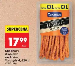 Biedronka Kabanosy drobiowe exclusive oferta