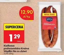 Biedronka Kiełbasa podwawelska na co dzień oferta