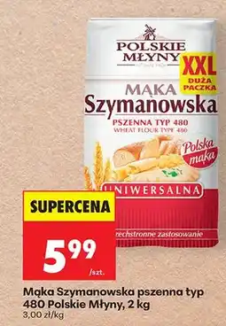 Biedronka Mąka Szymanowska pszenna typ 480 oferta