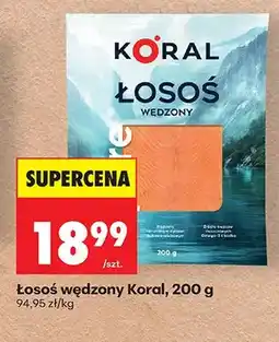 Biedronka Łosoś wędzony oferta