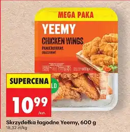 Biedronka Skrzydełka łagodne panierowane mrożone oferta
