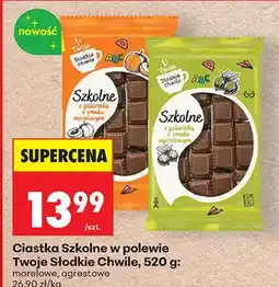 Biedronka Czekolada mleczna w polewie Twoje Słodkie Chwile oferta