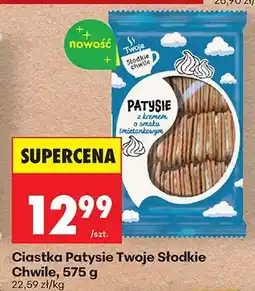 Biedronka Ciastka patysie twaie słodkie chwile oferta