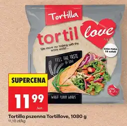 Biedronka Tortilla pszenna oferta