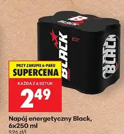 Biedronka Napój energetyczny Black oferta