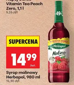 Biedronka Syrop malinowy oferta