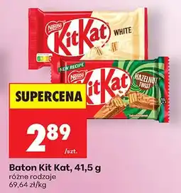 Biedronka Baton Kit Kat różne rodzaje oferta
