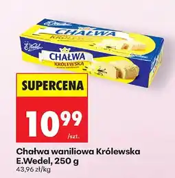 Biedronka Chałwa waniliowa Królewska oferta