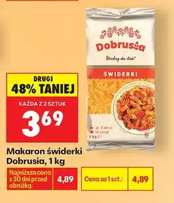 Biedronka Makaron świderki oferta