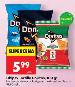 Biedronka Chipsy tortilla barbecue style oferta
