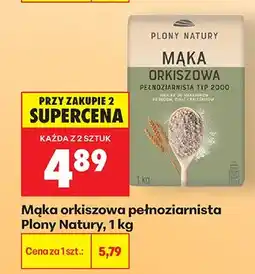 Biedronka Mąka orkiszowa pełnoziarnista typ 2000 oferta