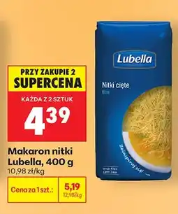 Biedronka Makaron nitki oferta