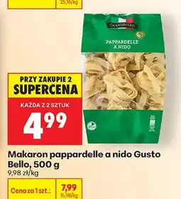 Biedronka Makaron pappardelle a nido oferta