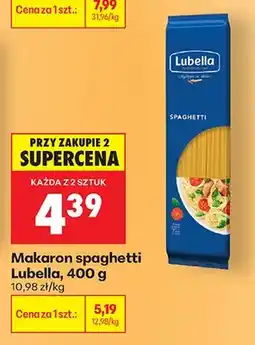 Biedronka Makaron spaghetti oferta