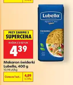 Biedronka Makaron świderki oferta