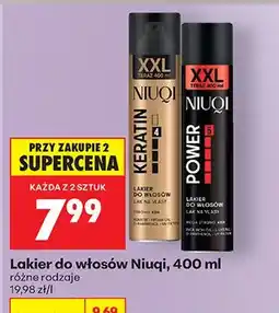 Biedronka Lakier do włosów Keratin oferta