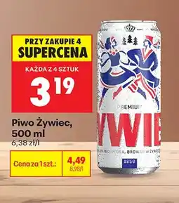 Biedronka Piwo Żywiec oferta