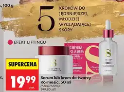 Biedronka Serum lub krem do twarzy różne rodzaje oferta